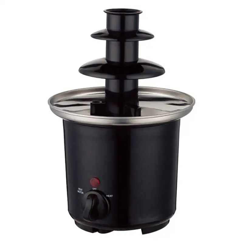 HCS Mini Three-layer Removable Chocolate Mixer Chocolate Fountain Cf-17 Candy Melting Pot Para Derretir El