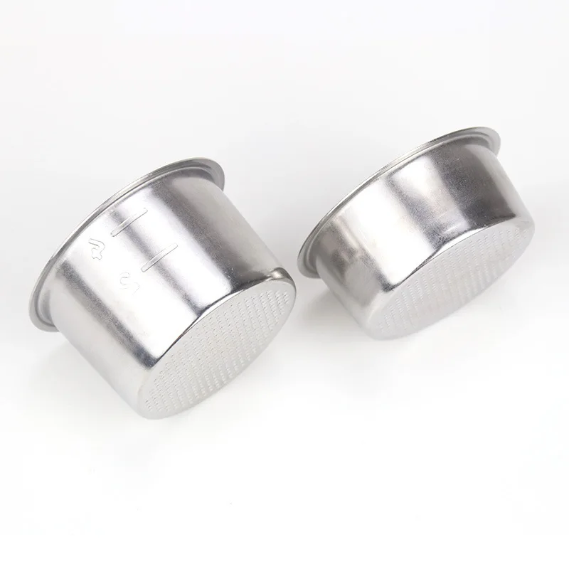 

Stainless Steel Filter Coffee Machine Parts Filter Mesh Porous American Non-Pressure Single-Layer Powder Tank Bowl