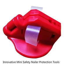 Инновационный безопасный мини гвоздильщик домашний плотник электрическая дрель винтовой зажим скобы инструменты для защиты рук инструмент для установки станка