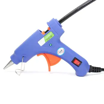 

20W Hot Melt Glue Gun DIY Thermo Mini Adhesive Glue Gun Repair Heat Tools High Temp Heater Melt A Hot Glue Gun