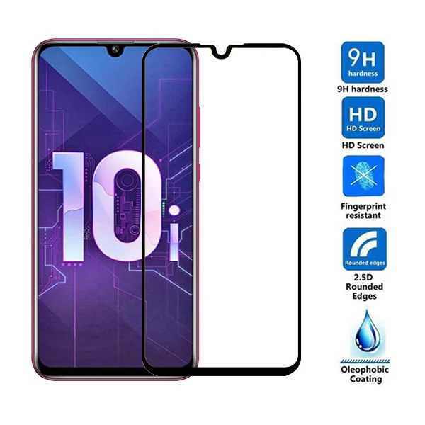 

9D Screen Protector for Huawei Honor 9X 8X 8C 8A 9i 10i 20i Tempered Glass for Honor V10 V20 Play Protective Film Full Cover