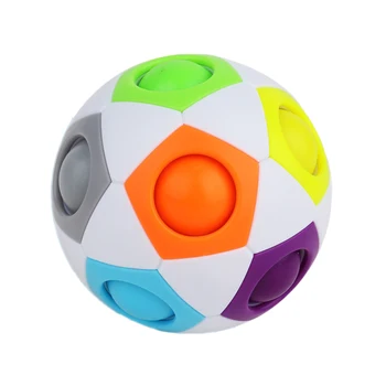 

Rainbow Ball Toys 12 Holes Rainbow Ball Early Educational Toys For Children Learning Play House Indoor Outdoors Game Toy