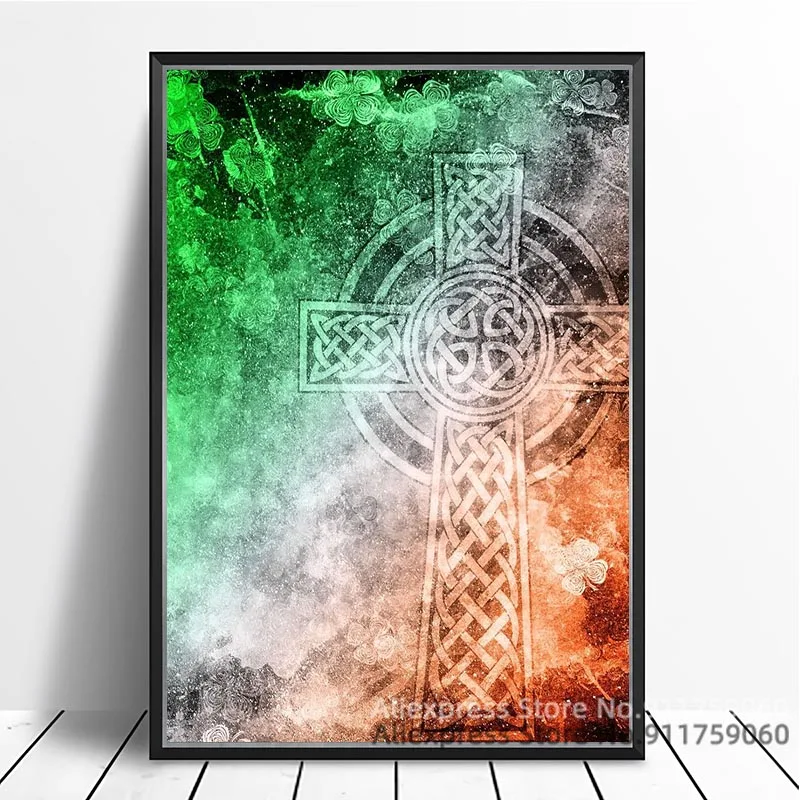 CELTIC FC 2 -DEEP FRAMED CANVAS SPORT WALL ART PICTURE PAPER PRINT- GREEN  WHITE
