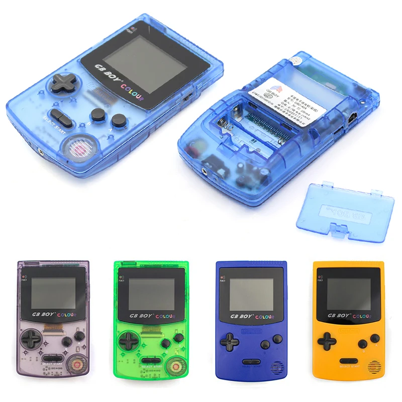 

GB Boy Colour Color Handheld Game Player 2.7" Portable Classic Game Console Consoles With Backlit 66 Built-in Game pad