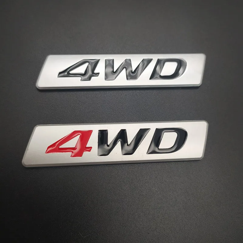 1 шт. автомобильный 3D металлический стикер 4WD 4X4 для Mitsubishi asx outlander lancer Mercedes w203 w211 w204