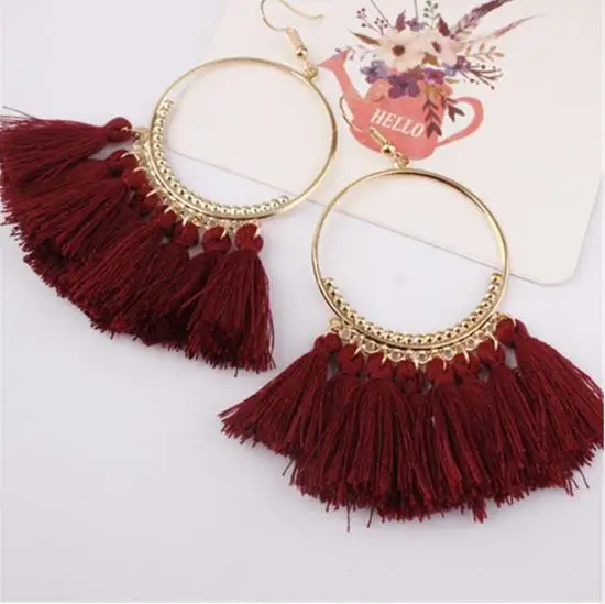 HIYONG-Tassel-Earrings-for-Women-17-Color-Ethnic-Big-Drop-Earrings-Bohemia-Fashion-Jewelry-Trendy-Cotton.jpg_640x640 (2)