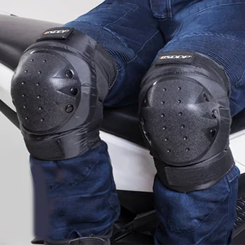 

ABS Knee Pads BSD1006 Anti-Skid Wear-Resistant Motorcycle Elbow Off-Road