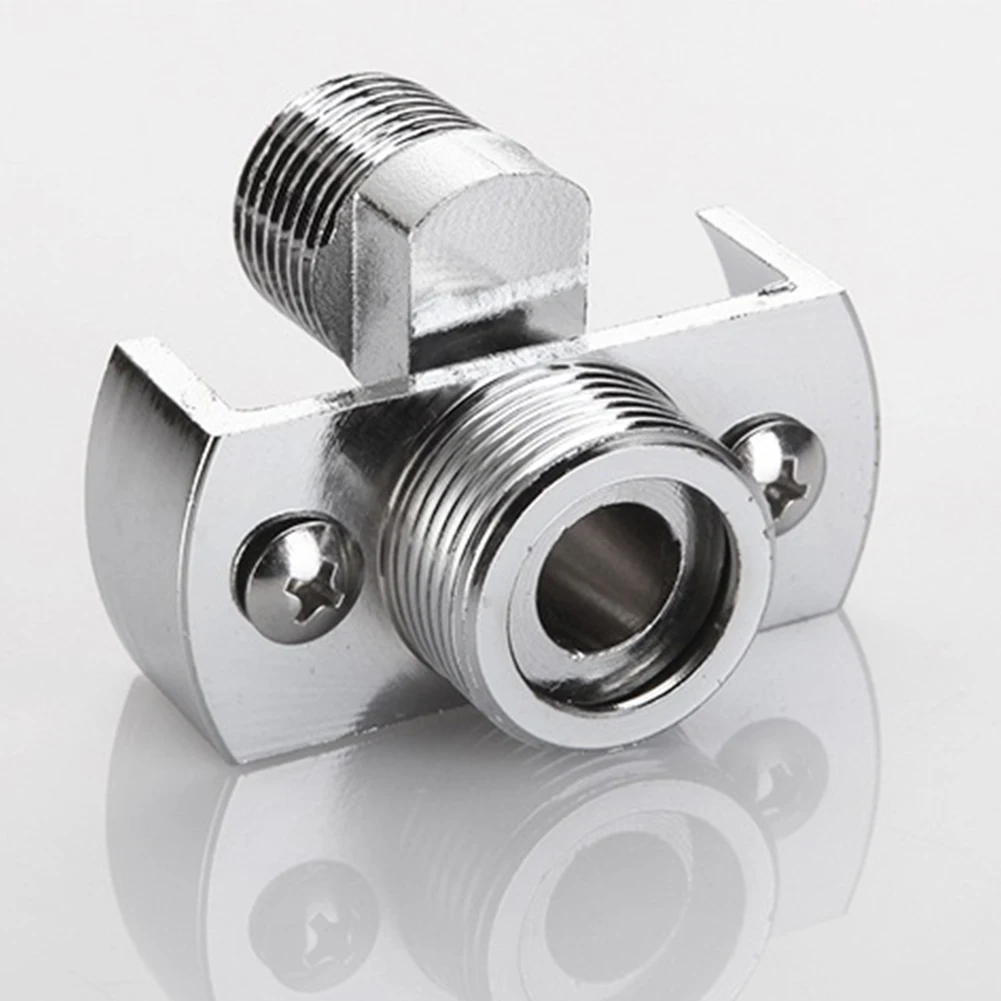2pcs Universal Home Hotel Angle Replacement Parts Lengthen Widening Wall Mounted Shower Faucet Adapter Width Adjustable