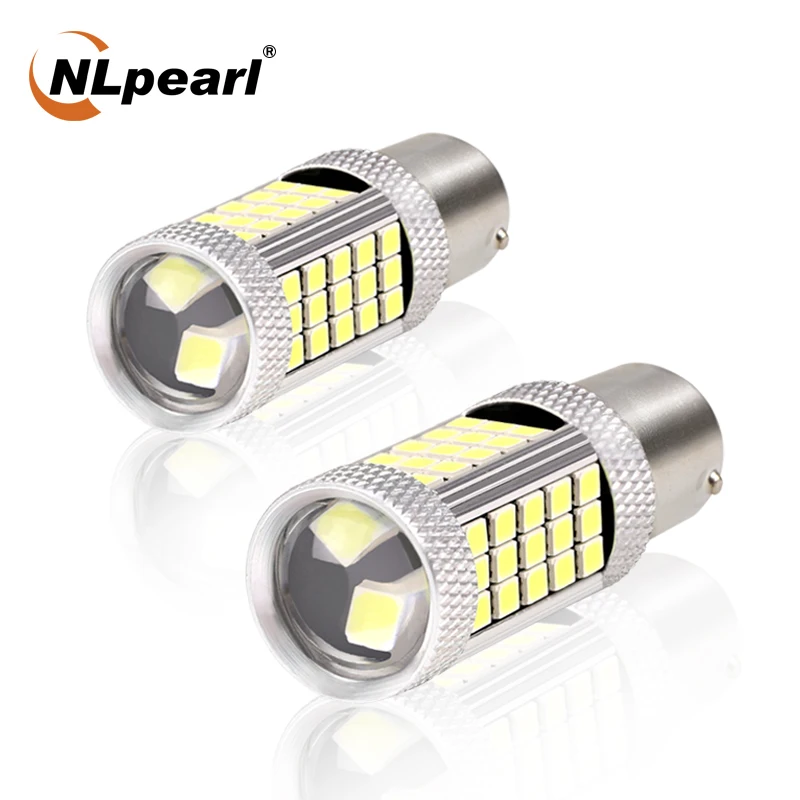 Nlpearl 1Pcs сигнальной лампы Ba15s P21w Led 1156 Bau15s Py21w 2835 SMD 1157 Bay15d P21/5 Вт автомобильный сигнал