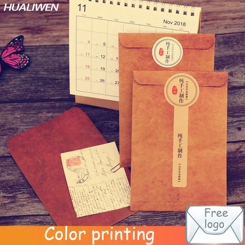 10pcs/lot Vintage Kraft Paper Envelope Wedding Invitation Envelope Postcard Cover Paper Envelope For Gift Invitation