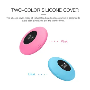 

Wireless Bluetooth Baby Thermometer Remote Infrared Children's LCD Watch Tools 57BB