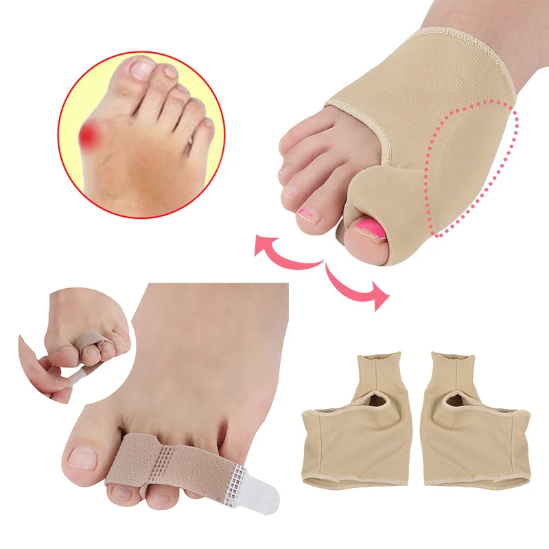 1/2/3Pair Foot Care Tools Toe Corrector Thumb Straightener Gel Cushion Pad Hallux Valgus Bunion Corrector for Pedicure Feet Care