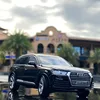 1:32 Scale Audi Q7 Sport SUV Alloy Car Model With Pull Back Sound Light Children Gift Collection Diecast Toy Model 4