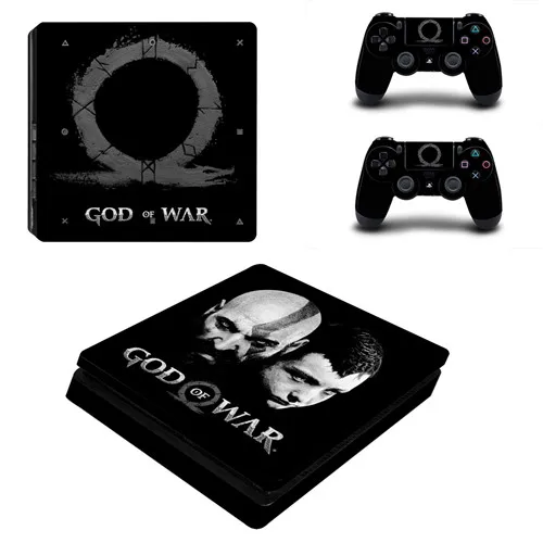 P4SQB0172 God of War 3 Полное покрытие лицевой панели PS4 тонкая кожа Виниловая наклейка, стикер для Playstation 4 консоль и контроллер PS4 тонкая наклейка - Цвет: P4SQB0172