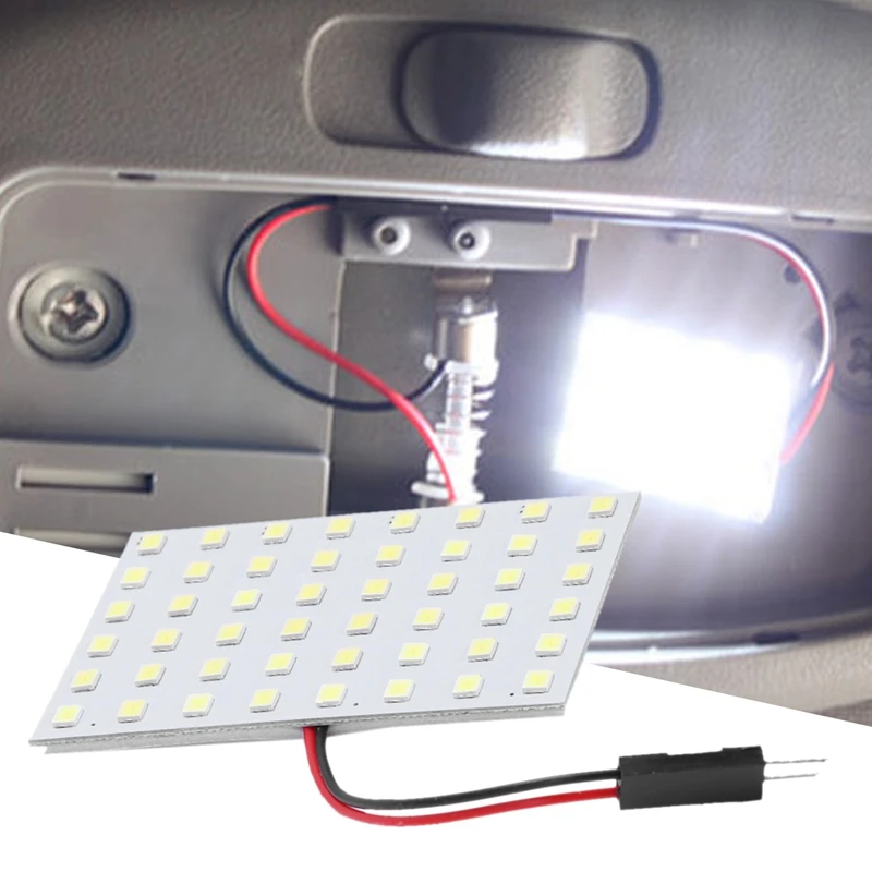 1210 SMD 48 LED Car Interior e Light Panel w T10 BA9S Festoon
