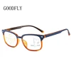 2024 Progressive Multifocal Reading Glasses Men Women Anti Blue Light Glasses Vintage Computer Glasses Square Presbyopic Glasses 3