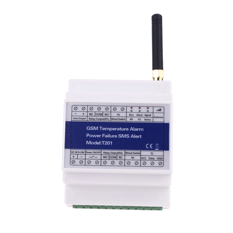 GSM 3G 4G реле контроля состояния питания и температуры удаленный мониторинг