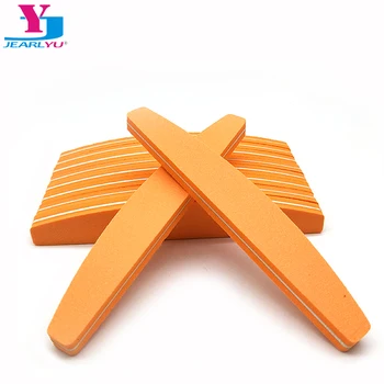 

20pcs/set Nail File Banana Type Buffer 100/180 Nail Buffing Professional Nail File Beauty Diamond Spong Art Sanding Tools