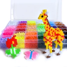 36 Grid 5mm hama beads Set fuse Hama Beads 3d puzzle Children Creative DIY Design Toys perler Diy Kids Toy Craft