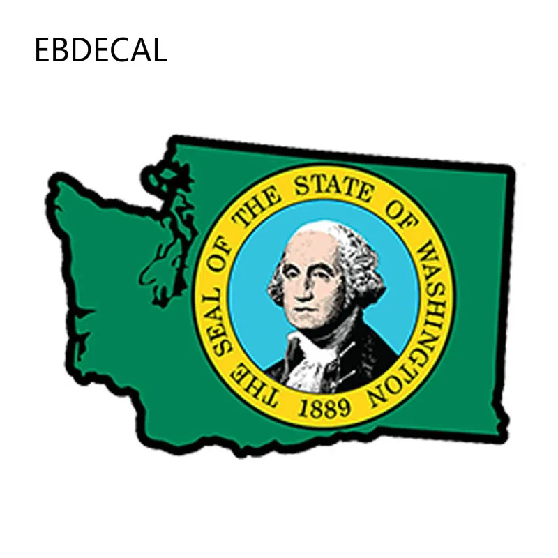 EBdecal Флаг США для Авто/бампер/окно/наклейка на стену наклейки DIY Декор CT11134 |