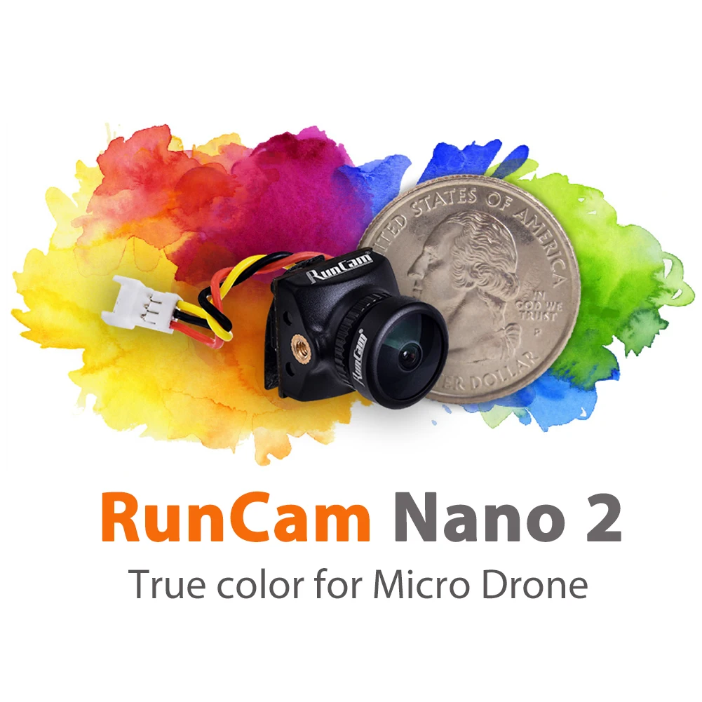 RunCam Nano 2 FPV Camera 700TVL CMOS NTSC Mini FPV Camera for FPV Drone mini dv camcorder