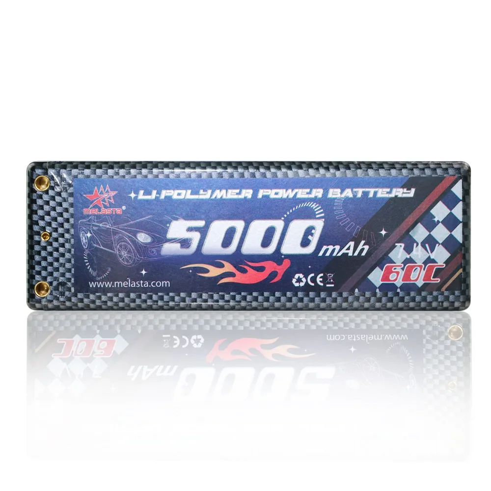 

2S RC Lipo Battery 7.4V 5Ah 60C Deans T Plug for RC Car Quadcopter Helicopter RC Airplane Boat Model Remote Control toys