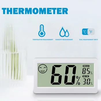 

New Sensor Humidity DC206 Electronic thermometer Household Thermometers LCD Digital Mini Humidity Display