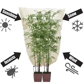 

Plant Cover Non-woven Winter Warm Cover Tree Shrub Plant Protecting Bag Frost Protection For Yard Garden Plants Against Cold