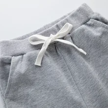 Стиль летняя детская одежда шорты, Big Virgin, для детей штаны для мальчиков Повседневное Спортивная Штаны для детей, вбирают пот, Штаны корейско-Стиль