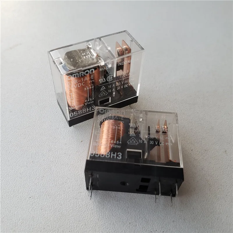 4 шт. Omron Реле G2R-1A-E-12VDC G2R-1A-E-24VDC 250 В 16A реле 6 pin реле 12 В/24VDC реле питания