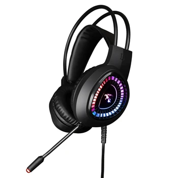 

V1000 RGB Gaming Headset Headphone Laptop Gaming Music Headset Bass with Microphone