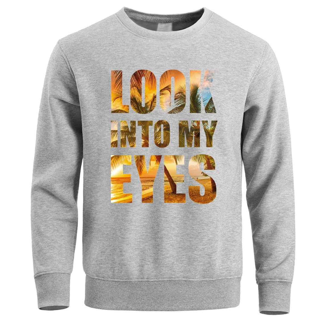 

Look Into My Eyes Hoodies Sweatshirt Music Fashion Hoodie Men Pullover Sweatshirts Winter Fleece Warm Crewneck Black Hoody Mens