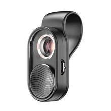 

100X Macro Phone Lens Fish Eye Lens Led Light Microscope Pocket Lenses for iPhone X Xs Max Sam sung All Smartphone