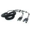 Factory Sale 7 Pin Trailer Backup Camera Cable Socket 7 Core Trailer Spiral Cable 3