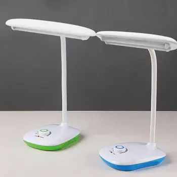

4W Flexible Eye Protection LED Desk Lamp Dimmable Brightness Foldable Reading Lamp home Bedroom Bedside light Lamp Blue/Green