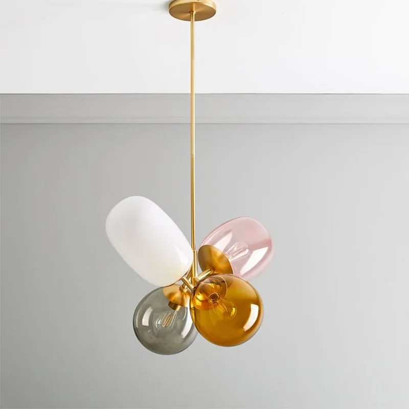 

japan luminaire glass ball restaurant Home Decoration E27 Light Fixture LED pendant lights luminaire suspendu hanglamp