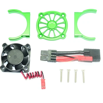 

HOT-Remote Control Car Parts Motor Cooling Fan for 1/10 TRAXXAS E REVO 2.0 RC Car Part Multi-Color Accessories