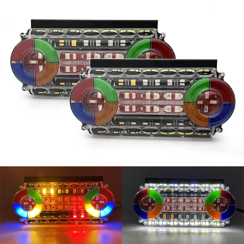 

Car External Lights LED 24V LED Auto Car Bus Truck Lorry Side Marker Indicator Light Low Trailer Rear Warning Lamp.