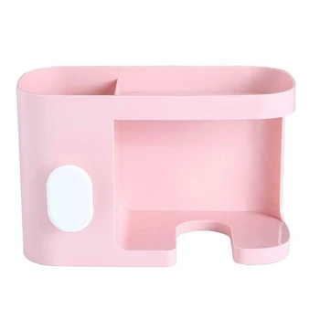 

Hair Dryer Stand Storage Rack Free Punching Bathroom Wall-mounted Multi-function Bracket TB Sale