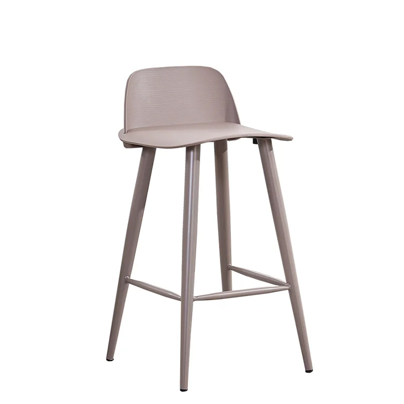 

Bar Chair, Nordic Creative Plastic High Bar Chair, High Chair, Four Foot Chair, Reception Chair, Bar Chair