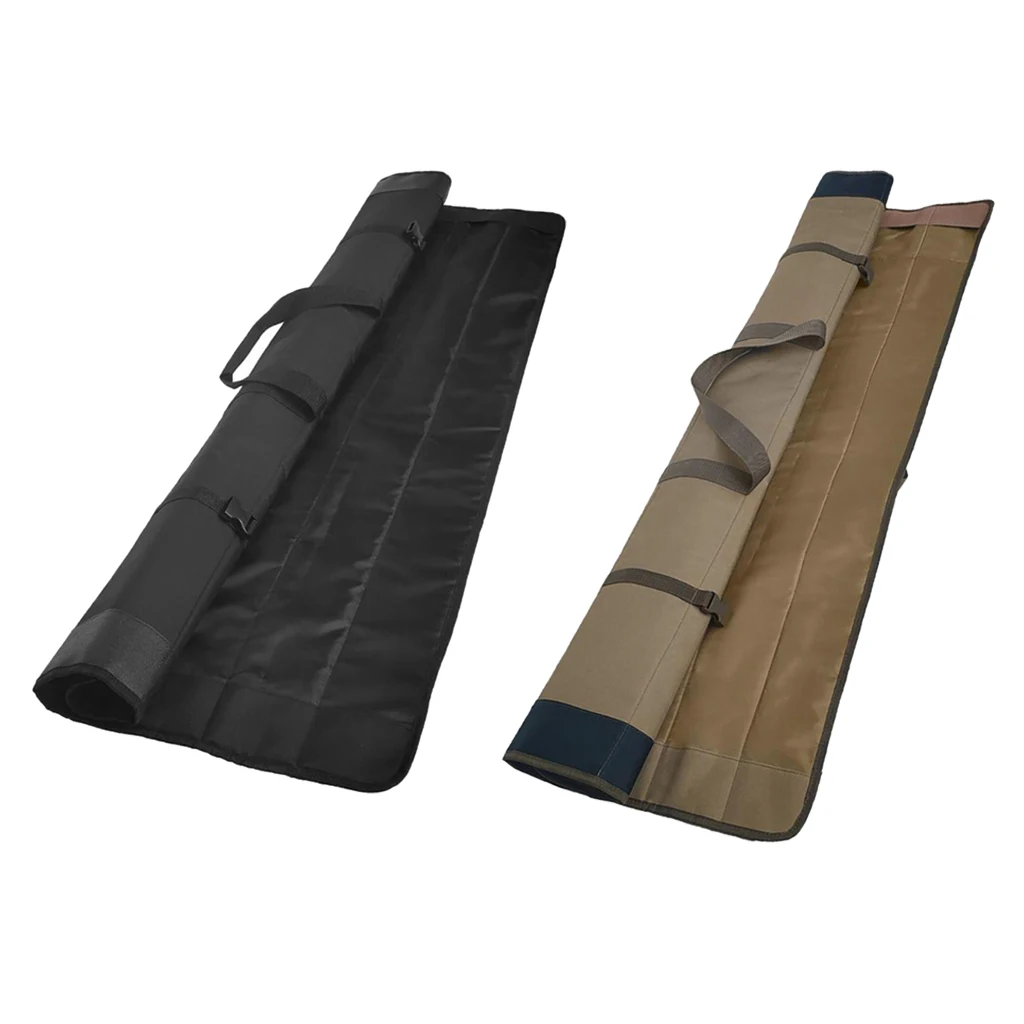 Fishing Bag Fishing Rod Reel Case Carrier Holder Fishing Pole Storage Bags Fishing Gear Organizer Travel Carry Case Bag