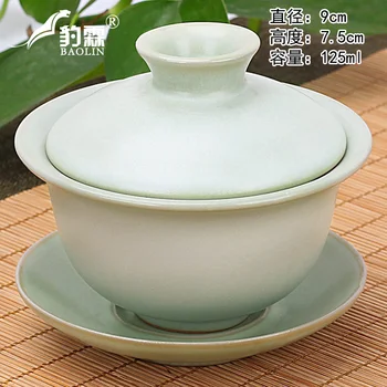 

your kiln kiln tureen bowl large single three cups to make tea white porcelain kung fu jingdezhen ceramic tea set