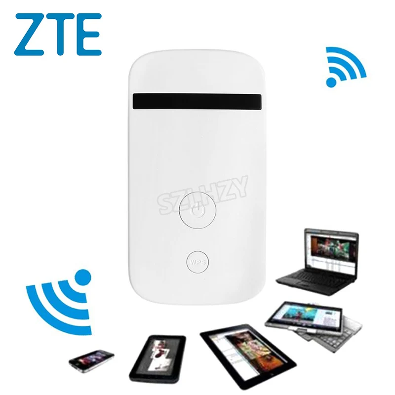 

Used Unlocked ZTE MF90/MF90+ 4G Wireless Router Mifi Mobile Hotspot pocket 4G 100mbps Modem with SIM card slot PK E5573