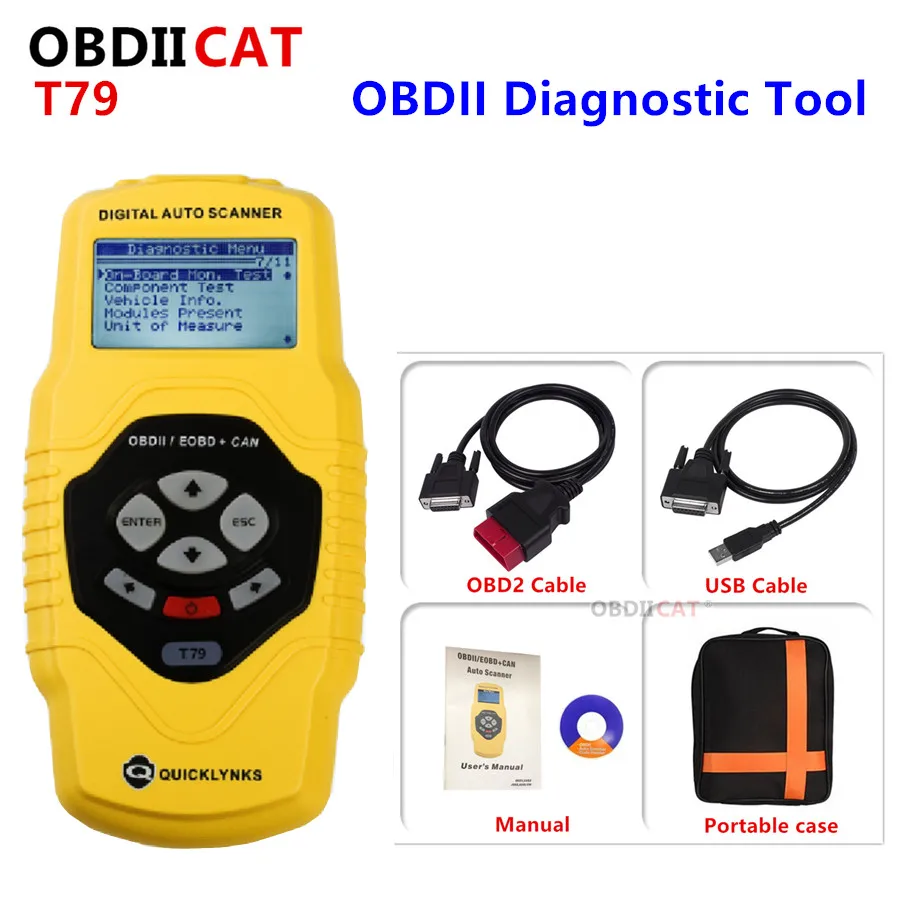 Newest Auto Scanner Tool Highen Diagnostic Scan Tool T79 For Obdii Eobd