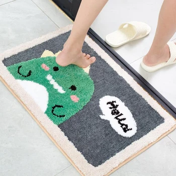 

Bathroom Non-Slip Mat 45x65cm Feet Bath Carpet Rub Soft Absorbent Memory Foam Bath Pads Kitchen Pad Pedal Mats Accessories
