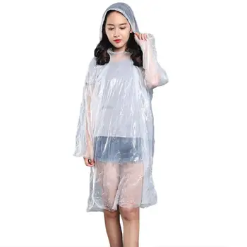 

10Pcs Disposable Waterproof Outdoor Hiking Camping Emergency Raincoat Poncho
