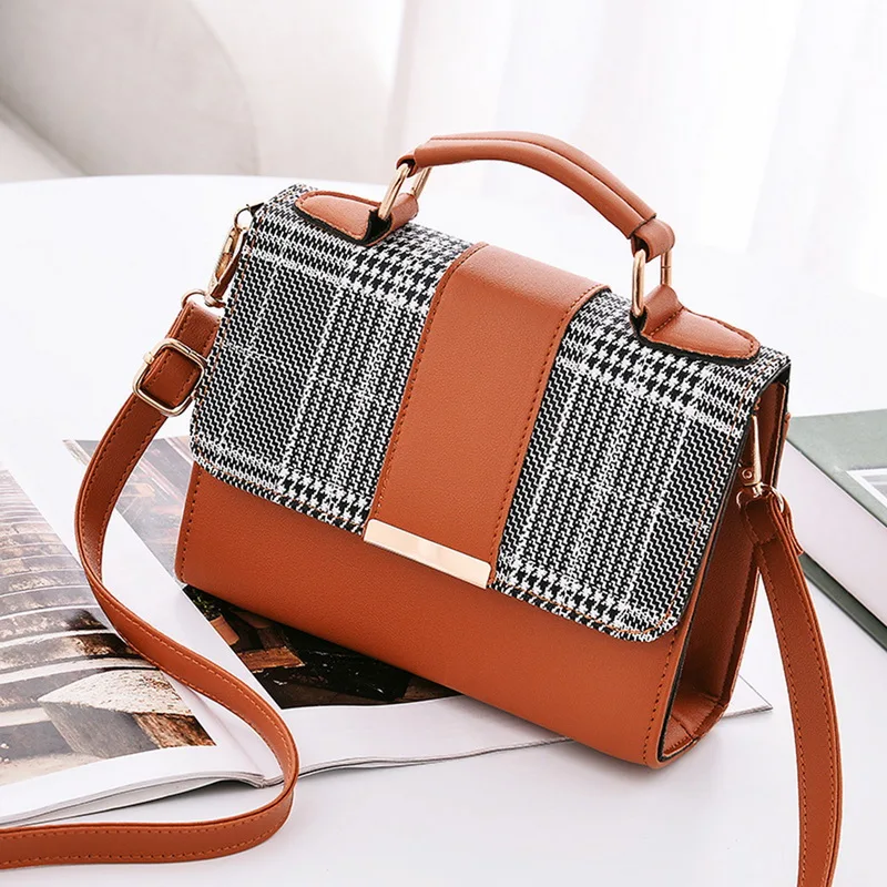 

Summer New Fashion Women Bag Leather Handbags PU Leather Shoulder Bag Small Flap Crossbody Bags for Women Messenger Bags