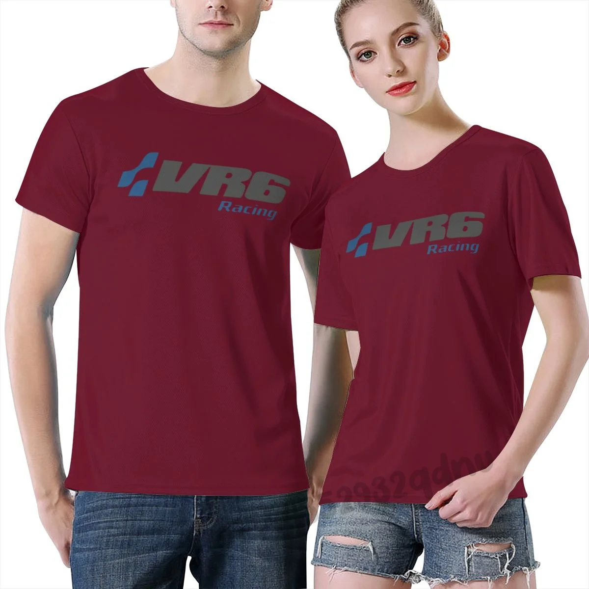 Vr6 Corrado Gti Jetta Bora Vento Passat Unisex T Shirt Burgundy O-Neck Athletic T-Shirts S |