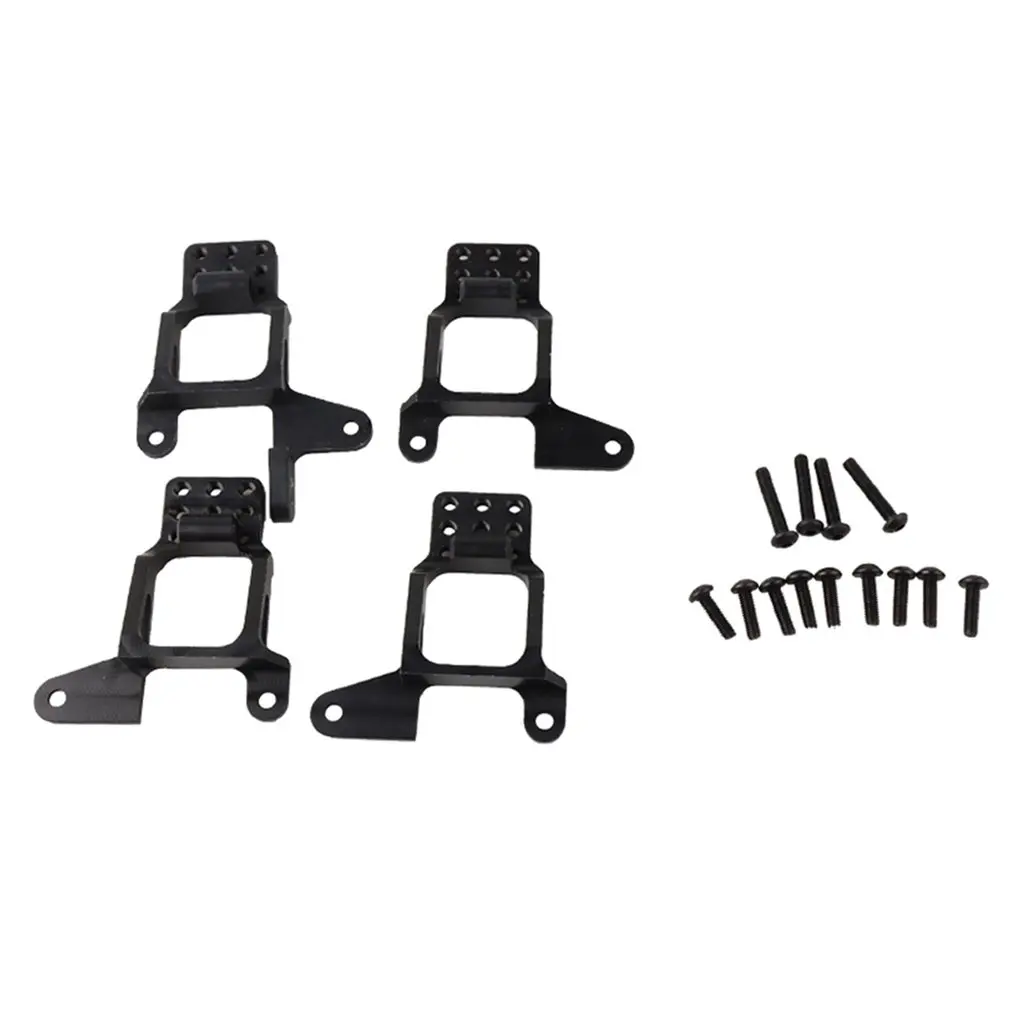 

4PCS Front And Rear Aluminum Alloy Shock Absorbers Bracket Suspension Bracket For 1/10 Traxxas TRX4 T4 D90 D110 RC Car