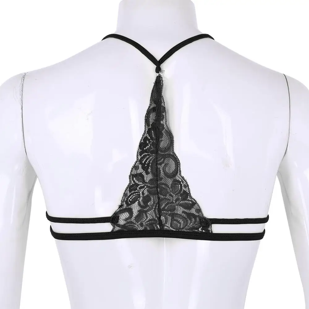 Top bralette com decote